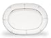 Noritake Palmer Platinum Oval Platter, 14-inches