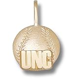 University of North Carolina UNC Baseball Pendant (14kt)