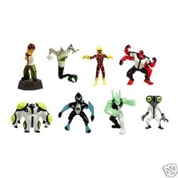 Ben 10 Figurines set of 8.