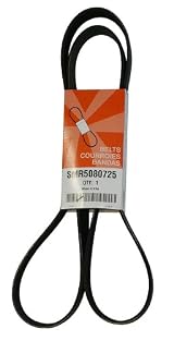 PARTSMART SMR5080725 Serpentine Belt, 8 rib, 72.5
