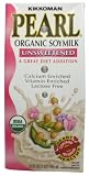 Kikkoman Pearl Unsweetened Organic Soy Milk, 32-Ounce (Pack of 6)