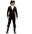 7Pc Buccaneer Includes Hat Scarf Hook Ruffled Shirt Velvet Coat Boot Cover