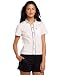 Fred Perry Women's Gingham Bowling Shirt With Rick Rack Detail, Pink Mist, 16
