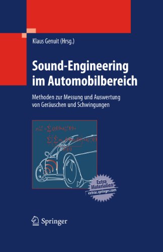 Sound-Engineering im Automobilbereich: Methoden zur Messung und Auswertung von Geräuschen und Schwingungen (German Edition)