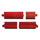 Grip 4 pc Magnetic Tool Box Tray Set