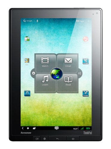 Lenovo ThinkPad Tablet WiFi 25,7 cm (10,1 Zoll) Notebook (Cortex A9, 1GHz, 1GB RAM, 32GB HDD, NVIDIA Tegra 2 T20, Android 3.1) schwarz