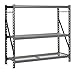 Edsal - ERW962472S - 96 x 24 x 72 14 ga. Steel Bulk Storage Rack Starter Unit, Gray; Number of Shelves: 3