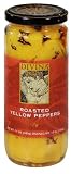 Divina Roasted Sweet Yellow Peppers, 13 oz