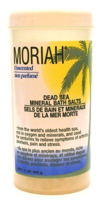 Moriah 1 Lb Original Dead Sea Salts & Minerals (3-Pack) with Free Nail File