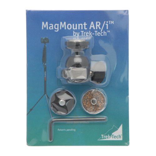  Trek-Tech MagMount AR/i Magnetic Quick-Release/Quick-Mount Ball Head Assembly with Anti-Rotation Feature