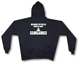 Because I'm The DJ That's Why Men's Hoodie Sweat Shirt Small thru 4XL