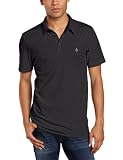 Volcom Blackout Polo Shirt - Tinted Black Heather