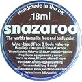 Snazaroo Face Paint 18ml Dark Brown (999)