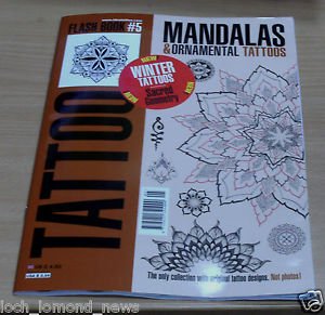 Tattoo Flash Book Magazine #5 Mandalas & Ornamental Tattoos; Sacred Geometry