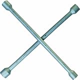 Produkt-Bild: Cartrend 50152 Radkreuzschl&uuml;ssel silber mit T&uuml;V/GS, Schl&uuml;sselweiten 17, 19, 22 mm, 13/16 Zoll nach DIN 899