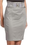 Kensie Girl Juniors' Stretch Belted Pencil Skirt