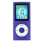 Nano Style Purple MP3 MP4 WMA Music Video Player With Built in 4GB Flash Memory, 1.8'' TFT LCD Screen, FM Radio, Voice Recorder, Ebooks, Games, Photo Viewer. FREE Silicon Gel Case