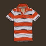 ホリスター Hollister 【直接買付け】並行輸入品 メンズ 半袖　ポロシャツ Daley Ranch 　オレンジ