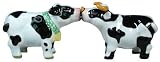 Westland Giftware Mwah Magnetic Cow and Bull Salt and Pepper Shaker Set, 2-1/2-Inch