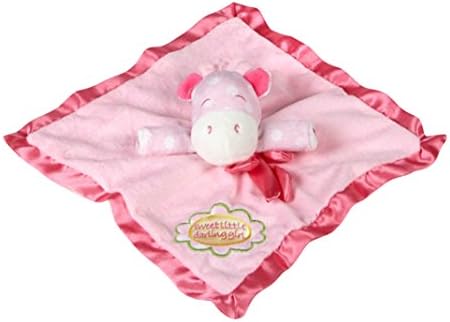 Sweet Little Darling Plush Baby Toddler Security Blanket - Pink Girl