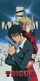 Trigun Vash and Wolfwood Anime Bath Towel