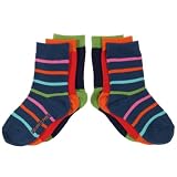 POLARN O. PYRET 3-PACK STAPLE & STRIPE SOCKS (BABY)