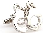 Silver Law Enforcement Police Handcuffs Cufflinks Cuff links