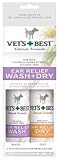 Vet's Best Ear Relief Wash & Dry, Two 4oz Bottles