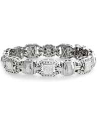 3.00 CT BRACELET 14 KT White Gold