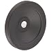 Black Powder Coated Aluminum Dished Hand Wheel without Handle, 3-15/16" Diameter, 1/2" Hole Diameter (Pack of 1)