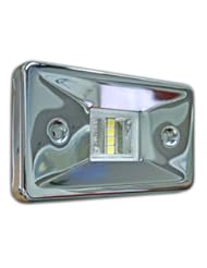 Sports: Led Stern Light -Stainless Steel Transom for Boats Navigation-five Oceans - FIVE OCEANS