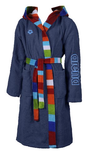 Arena M&auml;dchen Bademantel Zanzibar, denim, 116, 50024