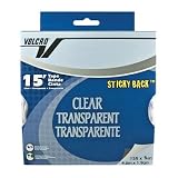Velcro Brand Sticky Back Tape (3/4 Inch x 15 Feet) - Clear