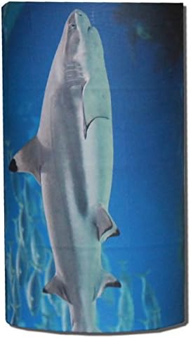 Island Jay Black Tip Shark Face Mask Neck Fishing Gaiter UPF 50+ Sun Protection