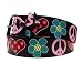 Apparel : Black Flower Child Printed Imitation Leather Belt