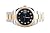 Rolex Mens 2 Tone Datejust Blue Dial Oyster Band from Rolex