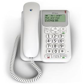 BT D�cor 2200 Corded Telephone - White