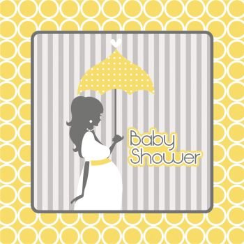 Mod Baby Shower Luncheon Napkin (16) Baby Shower