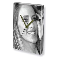 KIM RAVER - Canvas Clock (A4 - Signed by the Artist) #js008