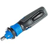 HAMMERHEAD 4V Lithium Rechargeable Screwdriver with Patented Circuit Sensor Technology and 9-Piece Bit Kit
