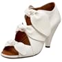 Chie Mihara Women's Kenuri Peep Toe Pump,Alma White,35 EU (US Women's 5 M)