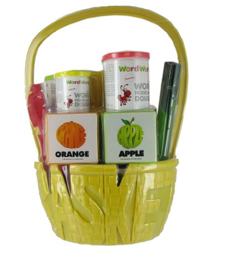 WordWorld Fruit Basket Word Modeling Dough with WordMolds