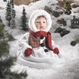 Lee Middleton 2402 Merry Little Snowman - Light Skin Tone Doll