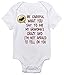 My Grandma's Crazy Funny One-piece Baby Bodysuit Clothes for Boys and Girls