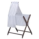 Cariboo Bassinet Veil and Arm in Teak
