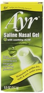 Ayr Saline Nasal Gel, With Soothing Aloe, 0.5 Ounce Tube