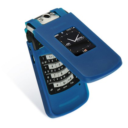 Premium Skin Case for Blackberry Kickstart 8220 / Blue