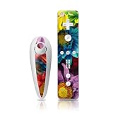 Colours Design Nintendo Wii Nunchuk + Remote Controller Protector Skin Decal Sticker