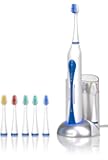 Wellness HP-STX Ultra High Powered Sonic Electric Toothbrush with Dock Charger & 10 Brush Heads (Value Pack)