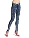 Volcom Juniors Pistol Denim Legging, Tuxedo Indigo, 13